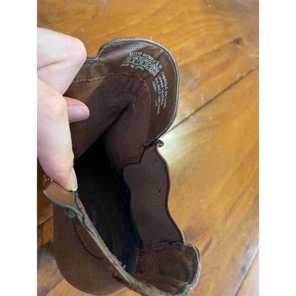Rockport Ladies Heeled Ankle Boots Brown Designed in Italy Size 7.5 AdiPrene - Picture 9 of 12